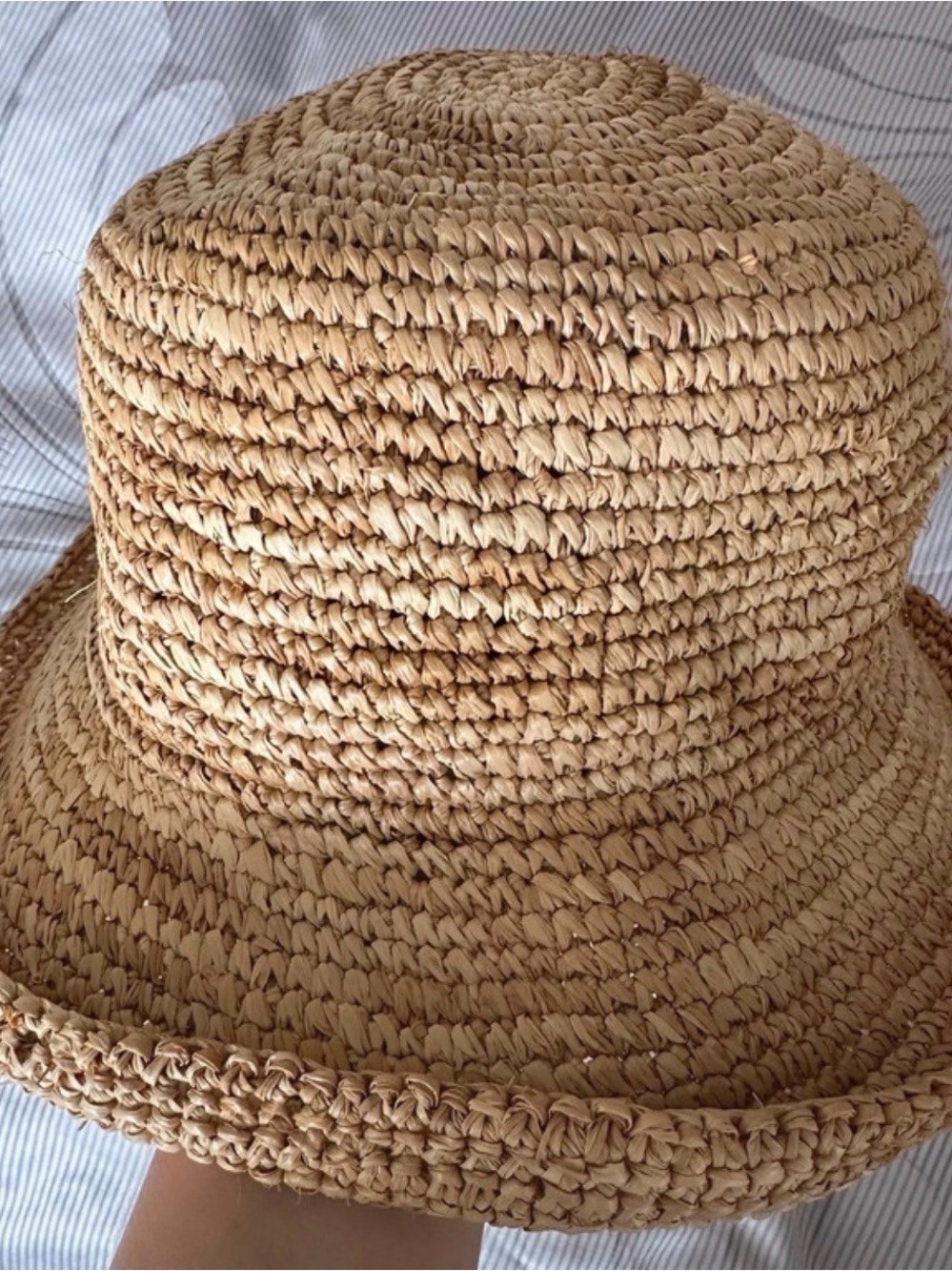 Ralph Lauren Natural Tan Woven Straw Hat